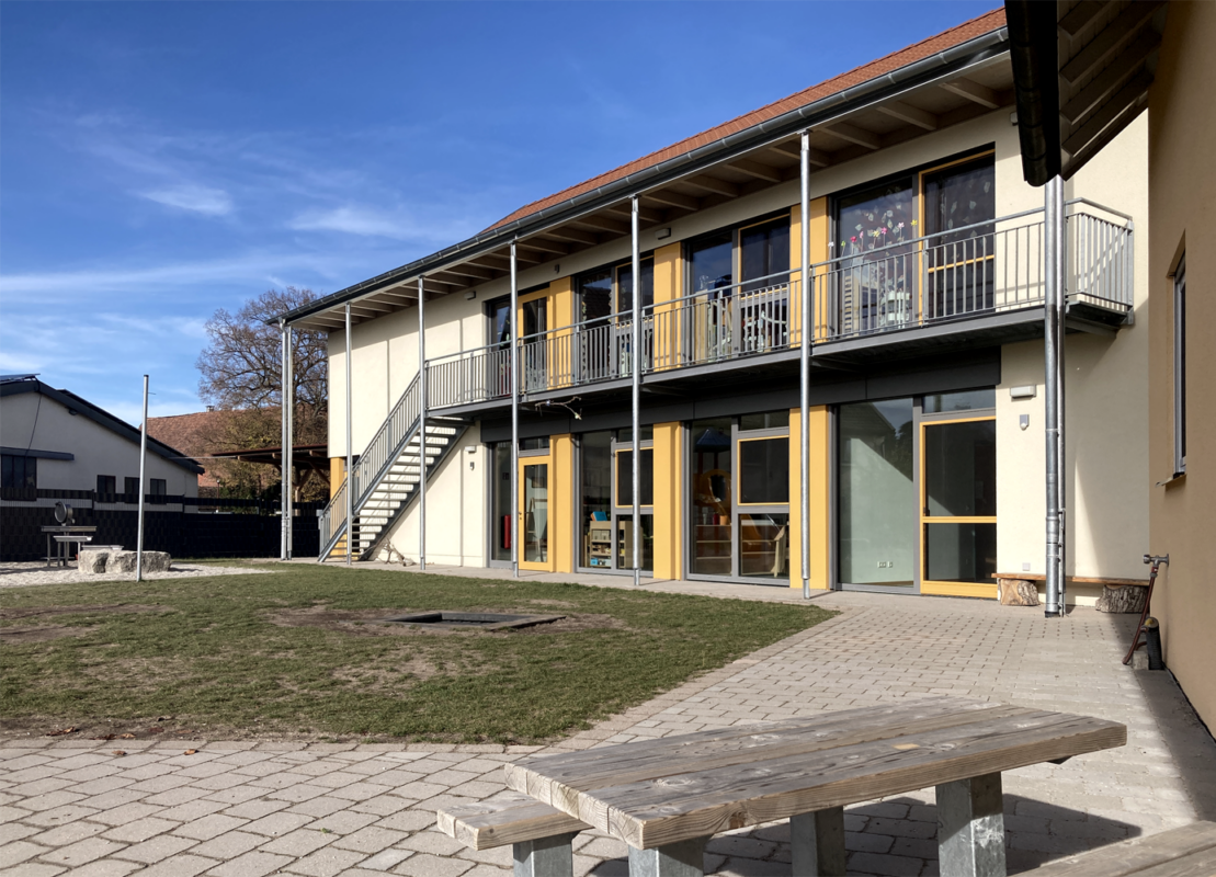 Kuhn Architekten Erweiterung Kinderhaus Obere Gasse | Satteldorf - Kuhn Architekten